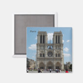 Paris - Cath�drale Notre-Dame - マグネット (正面/裏面)