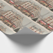 Paris Christmas ラッピングペーパー (角)