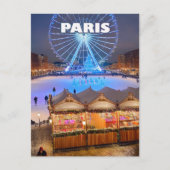 Paris Christmas Wonder ポストカード (正面)