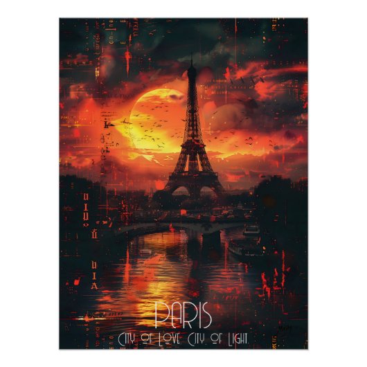 París: Ciudad de Amor y Luz ポスター (正面)