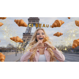 PARIS - CROISSANTS ノートブック