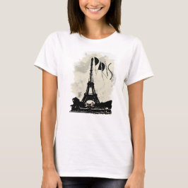 paris eifel tower jnf tシャツ