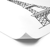 PARIS EIFFEL TOWER ポスター (角)