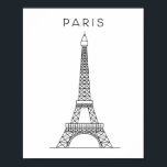 PARIS EIFFEL TOWER ポスター<br><div class="desc">PARIS EIFFEL TOWER</div>
