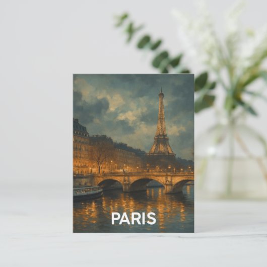 Paris Eiffel Tower ポストカード (スタンド正面)