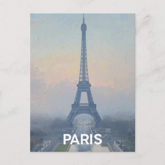 Paris Eiffel Tower ポストカード (正面)