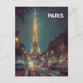 Paris Eiffel Tower ポストカード