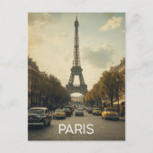 Paris Eiffel Tower ポストカード (正面)