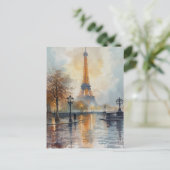 Paris Eiffel Tower ポストカード (スタンド正面)