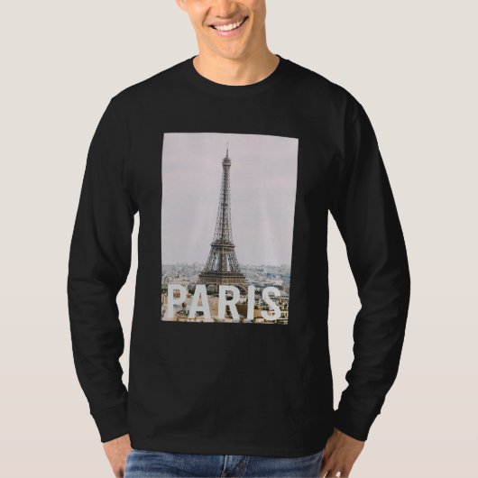Paris  Eiffel Tower  Aesthetic Design  Classic Tシャツ (正面)
