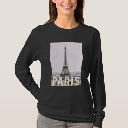 Paris  Eiffel Tower  Aesthetic Design  Classic Tシャツ (正面)