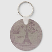 Paris -- Eiffle Tower キーホルダー (正面)