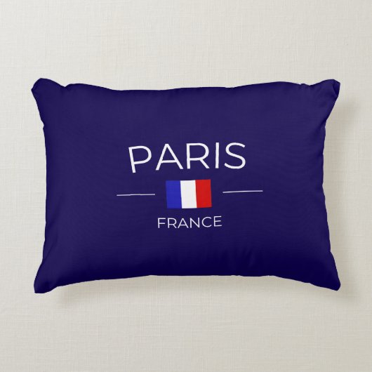 paris en France アクセントクッション (正面)