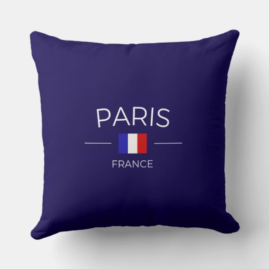 paris en France クッション (裏面)