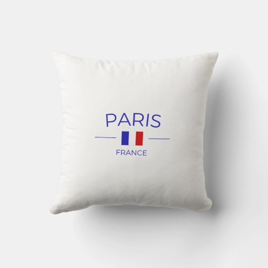 paris en France クッション (裏面)