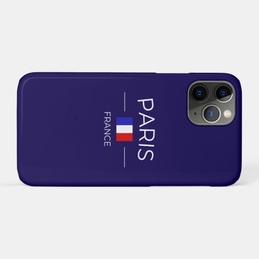 paris en France Case-Mate iPhoneケース (裏面(横))