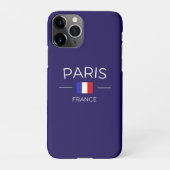 paris en France iPhoneケース (裏面)