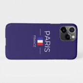 paris en France iPhoneケース (裏面横)