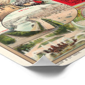 Paris et Londres Vintage Poster 1890 ポスター (角)