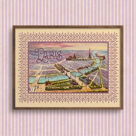 Paris Expo 1900のポスターとタイトル ポスター