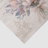 Paris Floral Bouquet Vintage French Ephemera 薄葉紙 (詳細)