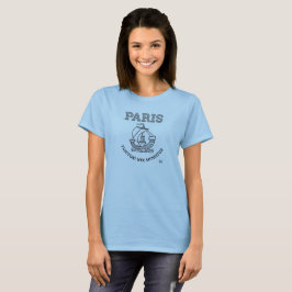 PARIS "Fluctuat nec mergitur" Tシャツ