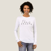 Paris France  トライブレンドＴシャツ (正面全体)