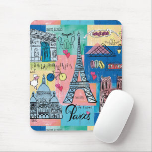 Paris, France マウスパッド