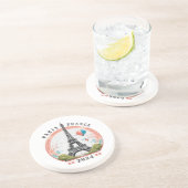 Paris France 2024コースター、エッフェルタワー コースター (側面)