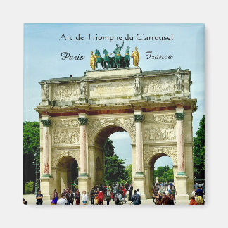 Paris France - Arc de Triomphe du Carrousel マグネット
