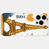 Paris France Case-Mate iPhoneケース (裏面 (横))