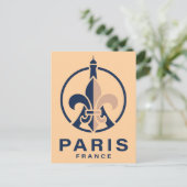 Paris France Europe ポストカード (スタンド正面)