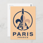 Paris France Europe ポストカード (正面/裏面)