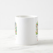 Paris France Monogram Letter P Personalized Gift コーヒーマグカップ (中央)