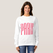 Paris France sweater スウェットシャツ (正面フル)