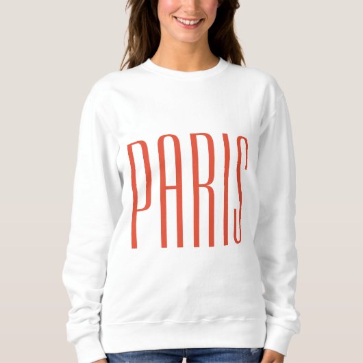 Paris France sweater スウェットシャツ (正面)