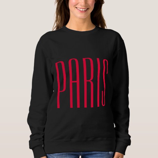 Paris France sweater スウェットシャツ (正面)