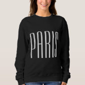 Paris France sweater スウェットシャツ (正面)