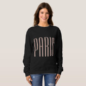 Paris France sweater pastel スウェットシャツ (正面フル)