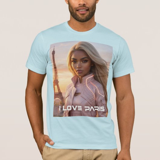 PARIS - FRANCE Tシャツ (正面)