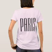 Paris France Tシャツ (裏面)
