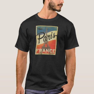 Paris France Vintage Tシャツ
