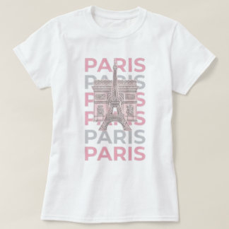 Paris French Style T-Shirt Tシャツ