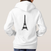 Paris Hoodie for women パーカ (裏面)