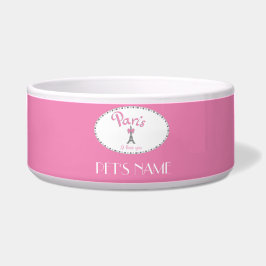 「Paris I Love You」 – カスタマイズ可能 ボウル