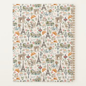 Paris Icons Chic Design プランナー手帳 (裏面)