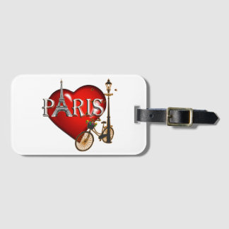 Paris in my Heart ラゲッジタグ