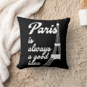 Paris is always a good idea クッション (ブランケット)