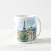 Paris is Always A Good Idea コーヒーマグカップ (正面右)
