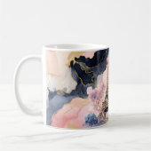 Paris is Always A Good Idea Eiffel Tower Roses コーヒーマグカップ (左)